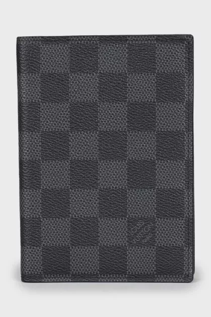 Leather passport cover