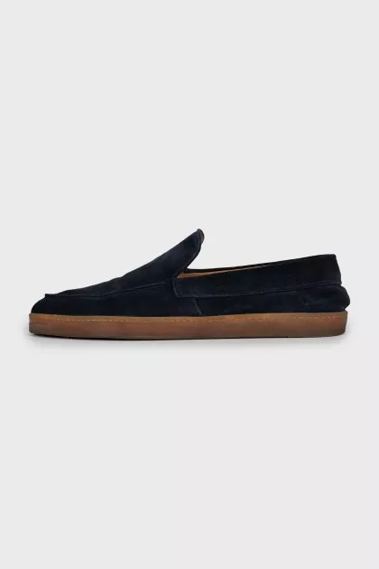 Men's suede slip-ons