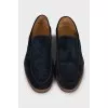 Men's suede slip-ons