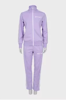 Purple tracksuit with tag