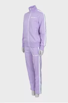 Purple tracksuit with tag