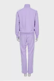 Purple tracksuit with tag