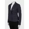 Jacket with button fastening