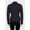 Jacket with button fastening