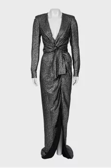 Fitted maxi dress
