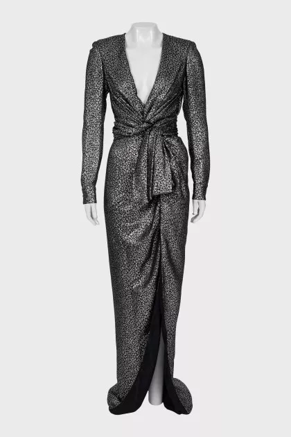 Fitted maxi dress