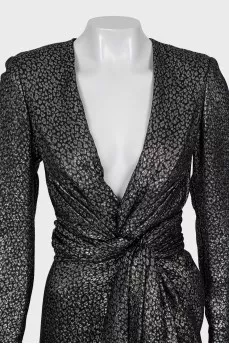 Fitted maxi dress