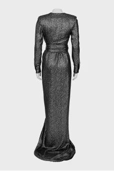 Fitted maxi dress