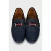 Men's blue loafers