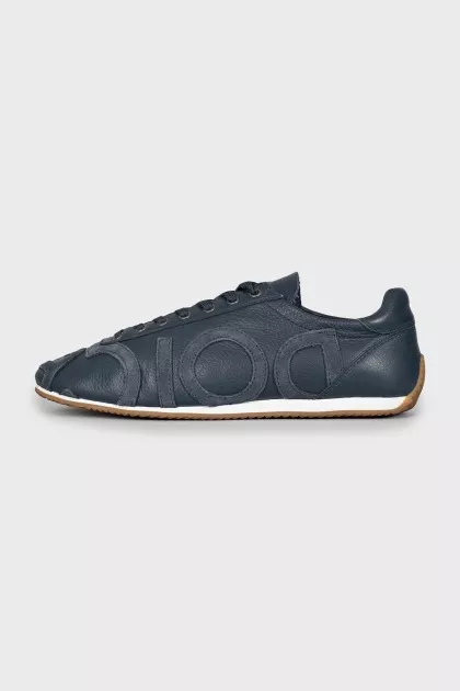 Men's leather sneakers