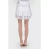 White Mini-skirt with tag