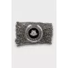 Bracelet with chains and brand logo