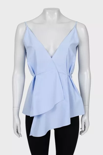 Blue tank top