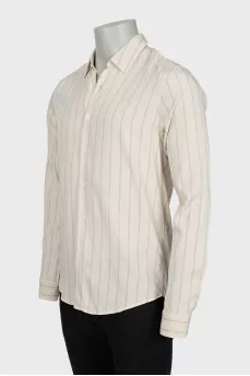 Men's striped shirt with tag