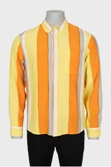 Men's striped shirt with tag