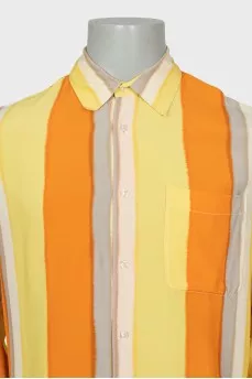 Men's striped shirt with tag