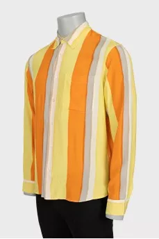 Men's striped shirt with tag