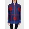 Translucent bright bomber with tag
