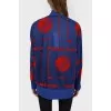 Translucent bright bomber with tag