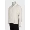 Men's beige shirt with tag