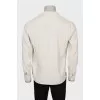 Men's beige shirt with tag