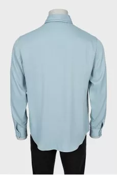 Men's shirt with pocket and buttons