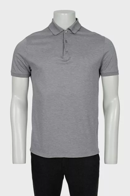 Men's straight cut polo shirt