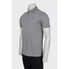 Men's straight cut polo shirt