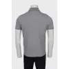 Men's straight cut polo shirt