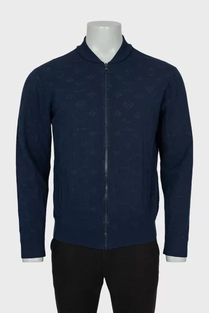 Men's slim fit bomber jacket