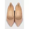 Patent leather ballet flats