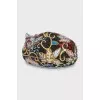 Rhinestone cat clutch