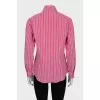 Pink striped shirt