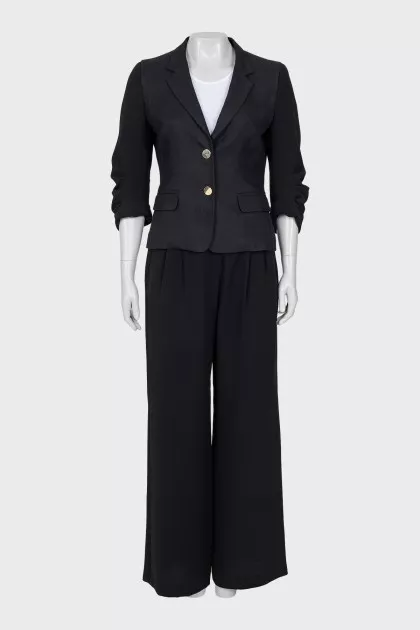 Black suit with trousers
