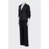 Black suit with trousers