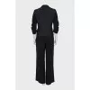 Black suit with trousers