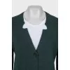 Cashmere cardigan with tag