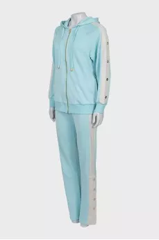 Tracksuit with gold buttons