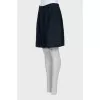 Blue shorts with pockets