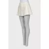 Mini pleated skirt