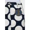 Mini skirt with branded patches