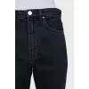 Blue tapered fit jeans