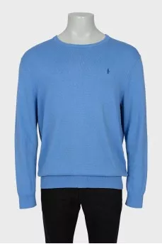 Men's jumper with signature embroidery
