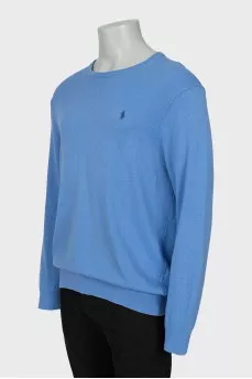 Men's jumper with signature embroidery