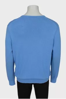 Men's jumper with signature embroidery