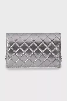 Silver Wallet on Chain bag