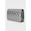 Silver Wallet on Chain bag