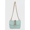 Rockstud Glam Lock leather bag