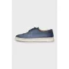 Men's suede lace-up shoes