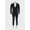 Men's black tuxedo